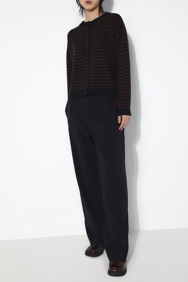 Striped Knit Lynn Cardigan