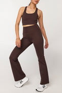 Girlfriend Collective Driftwood Compressive Flare Legging 