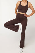 Girlfriend Collective Driftwood Compressive Flare Legging 