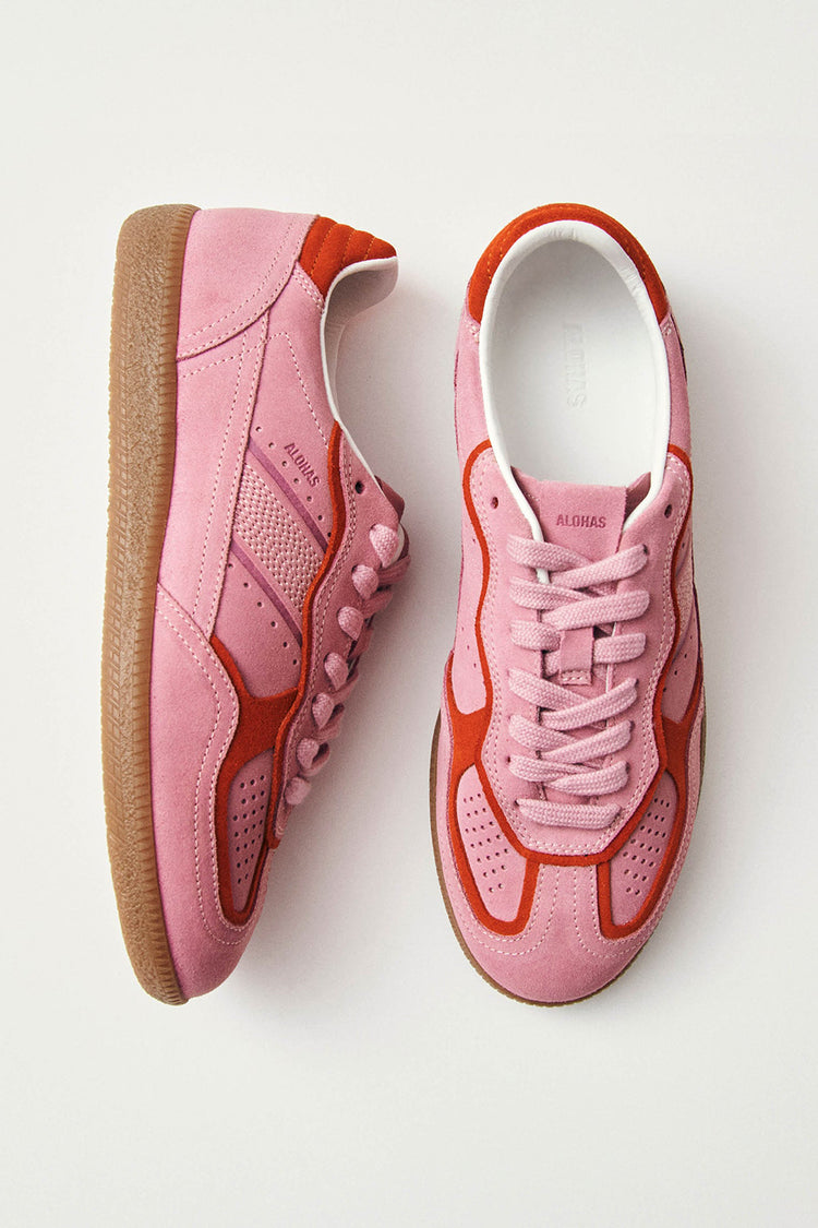 Sea Pink Tb.490 Rife Leather Sneakers