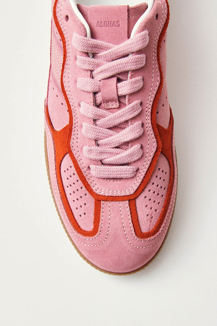 Sea Pink Tb.490 Rife Leather Sneakers