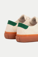 Collective Canvas Ecru Sage Veld Hemp Trainers Womens 