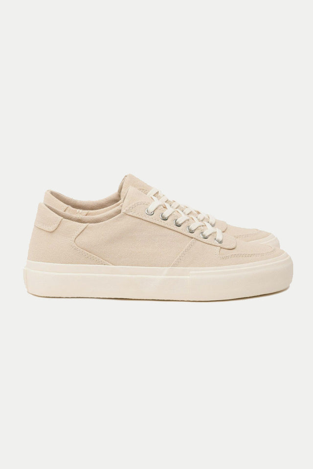 Collective Canvas Natural Bal Trainers Womens 