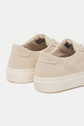 Collective Canvas Natural Bal Trainers Womens 