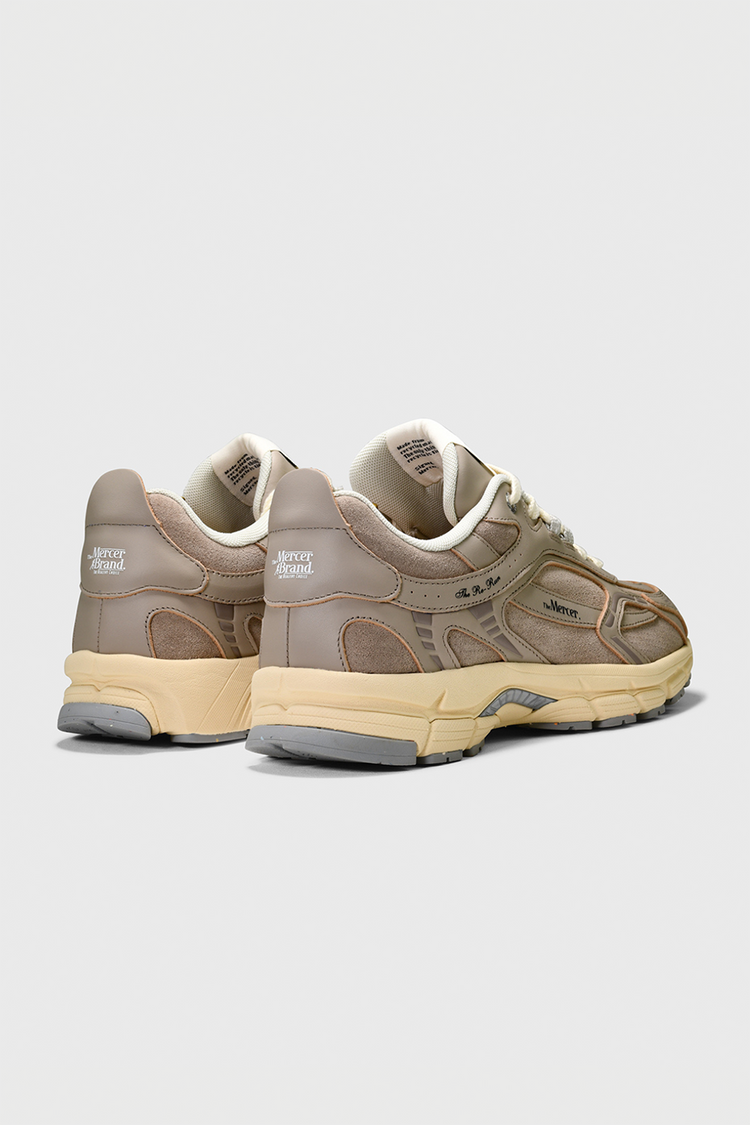 Cognac The Re-Run Perforated Trainers Womens