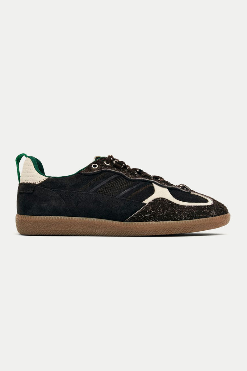 Brown Leather TB.490 Trek Trainers