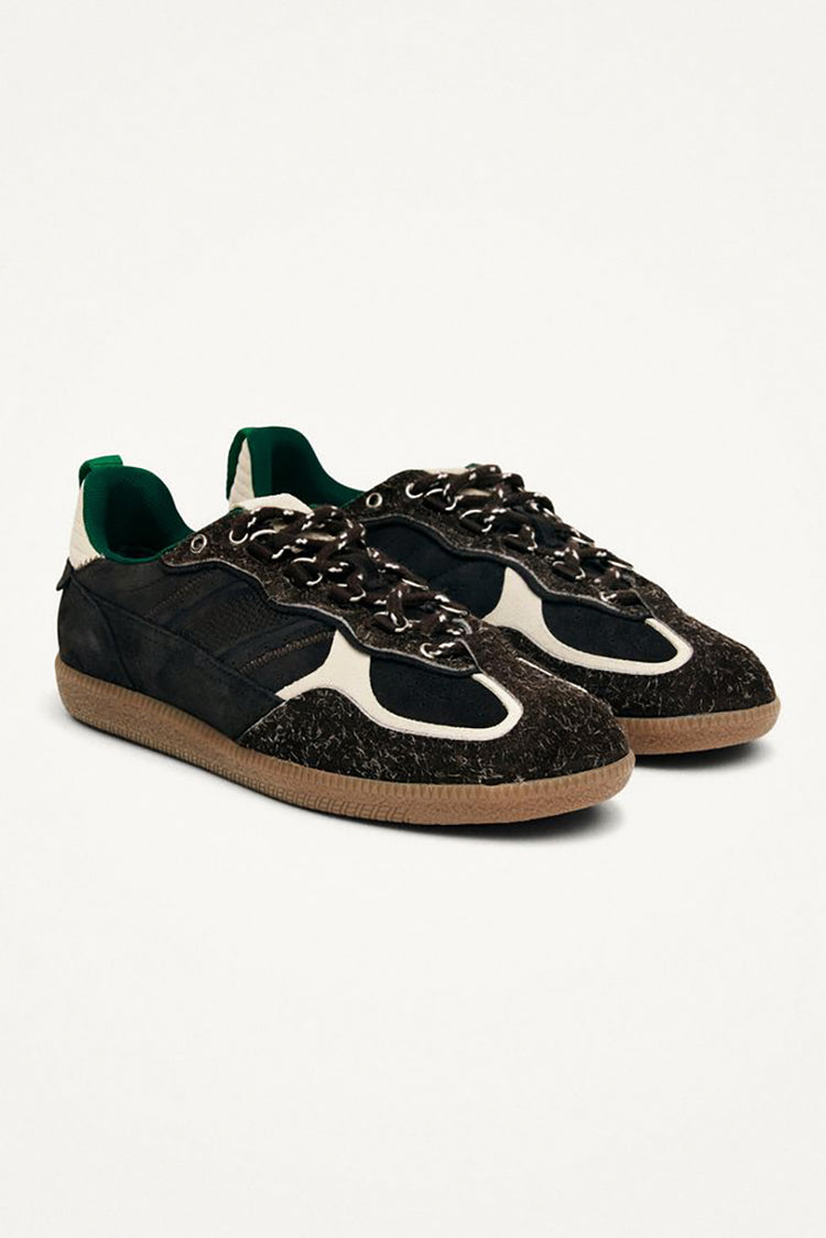 Brown Leather TB.490 Trek Trainers