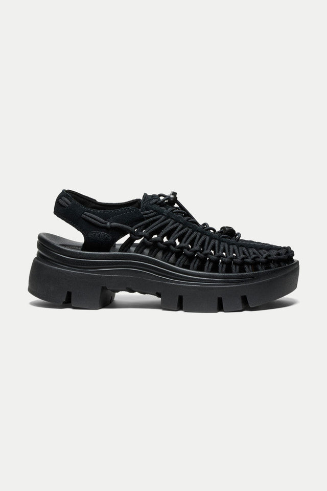 Keen Black UNEEK PLT Sneakers Womens 