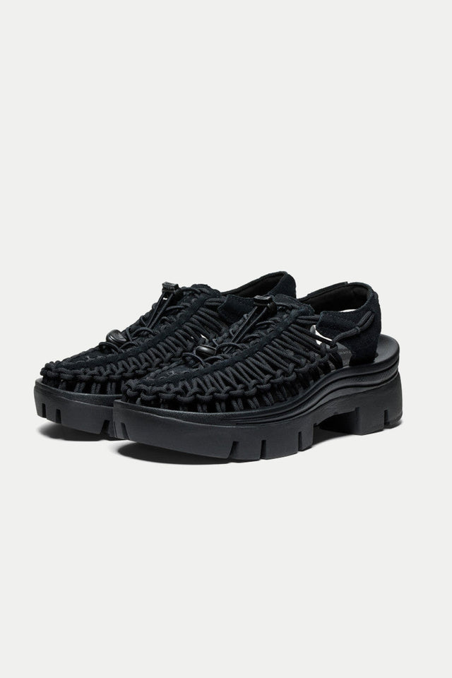 Keen Black UNEEK PLT Sneakers Womens 