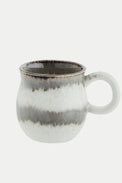 Madam Stoltz Grey Coloured Stoneware Mug 