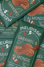 Dark Chocolate With Caramelized Almonds 100g