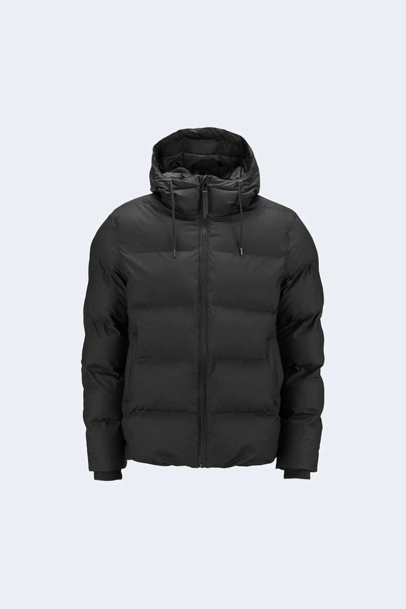 Black Short Puffer Jacket