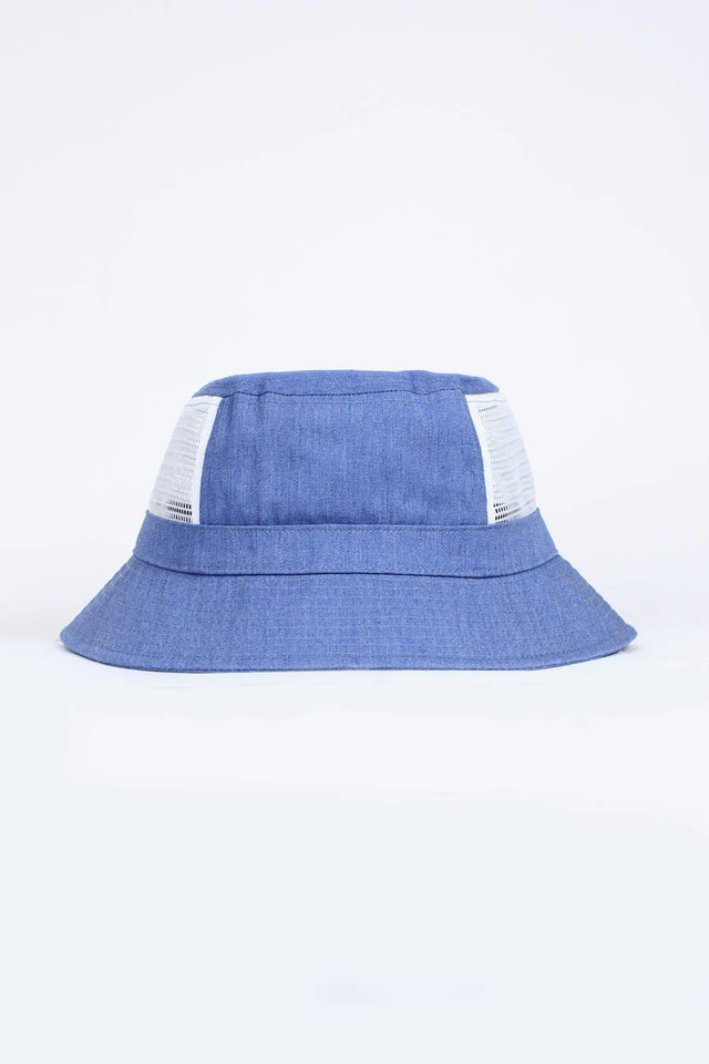 Corridor Sky Blue Mesh Bucket Hat 