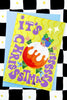 Christmas Pudding Girl Card