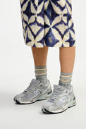 Bellerose Heather Grey Vrel Crew Socks 