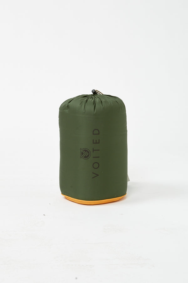 Camp Vibes Tree Green Cloud Touch Pillow Blanket