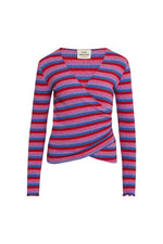 Pink Stripe Tamolly Top