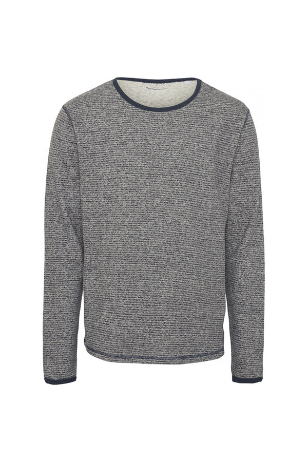 Grey Stripe Walnut Hemp Sweater