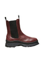 Burgundy Lucy Leather Chelsea Boot