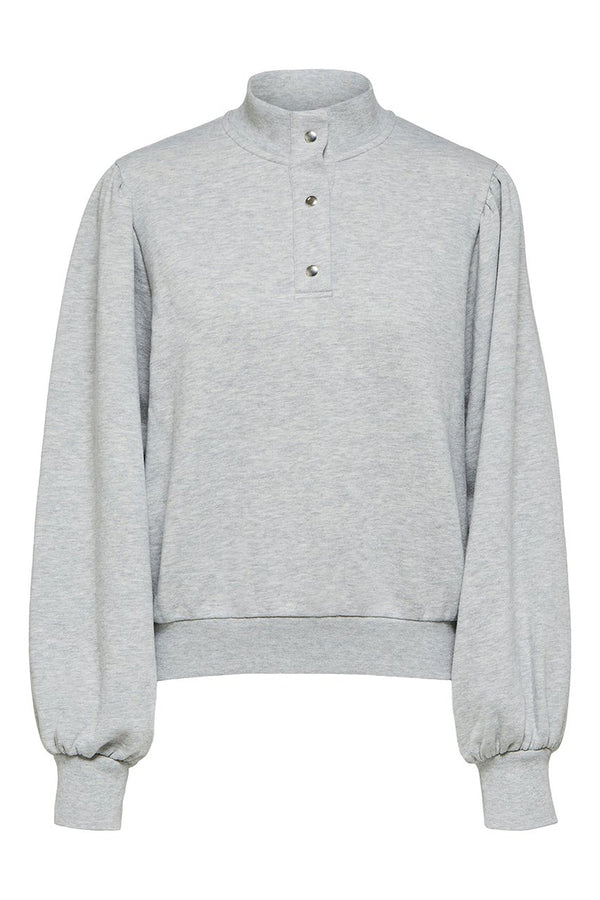 Light Grey Melange Free Sweater