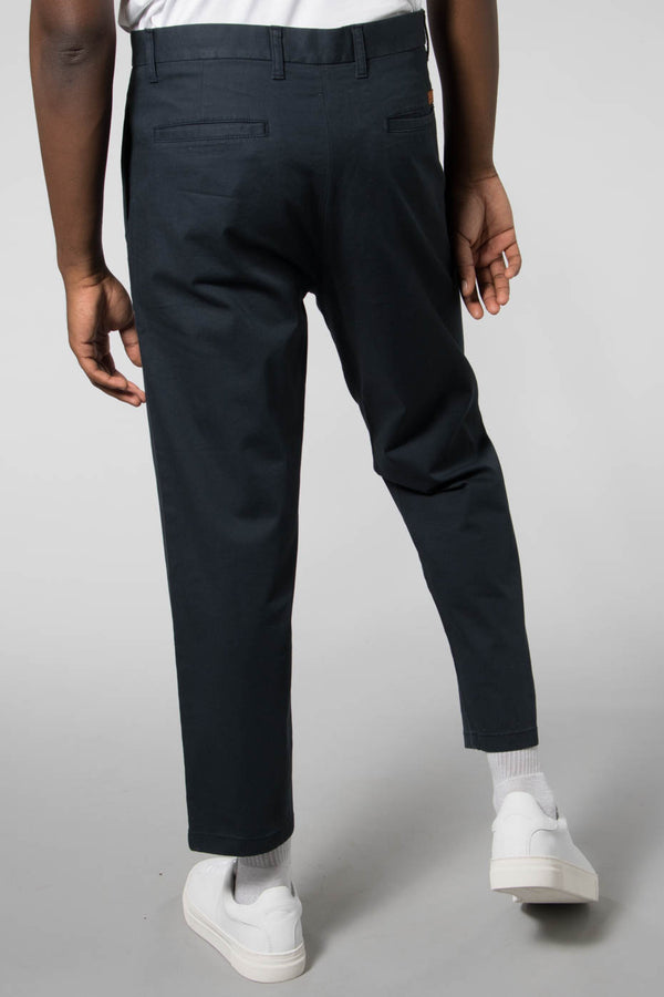Knowledge Cotton Apparel Total Eclipse Bob Cropped Chino Pant