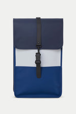 Blue Colour Block Backpack