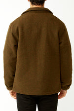 Brown Baptista Wool Worker Jacket
