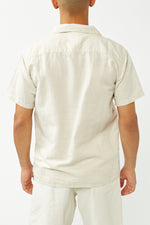White Printed Vintage Bayside Shirt