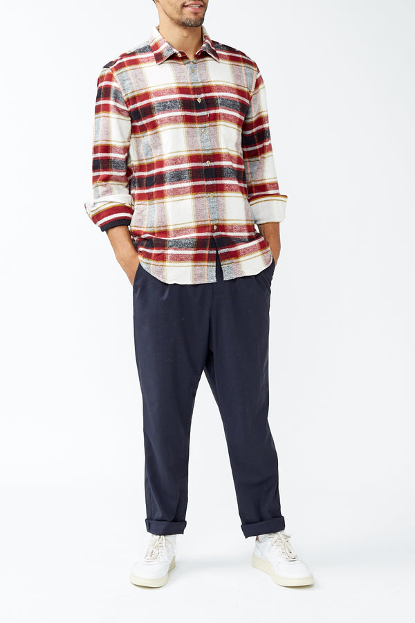 Red Burgundi Check Shirt