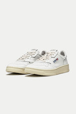 White Medalist Leather Vintage 80’S Sneakers Womens
