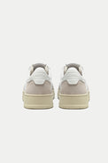 Autry White Medalist Suede Leather Trainers Womens 