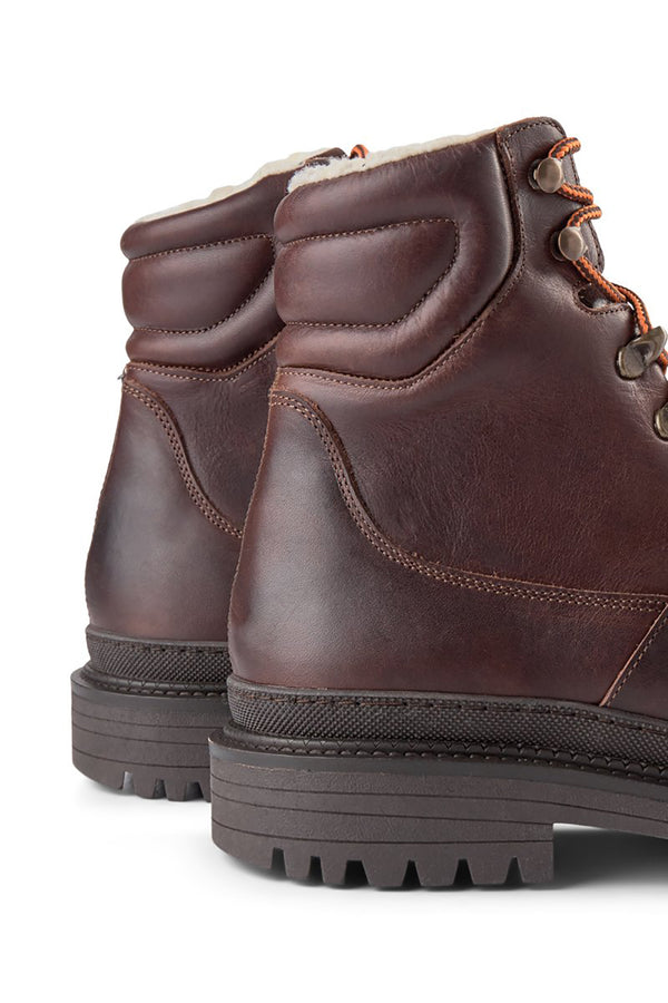 Brown Arvid Leather Boot