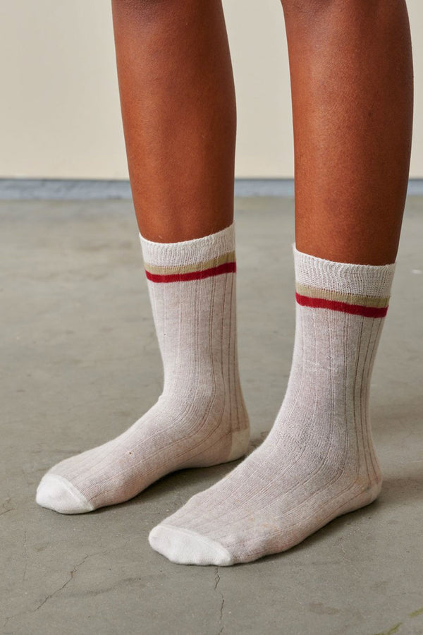 White Fiare Socks