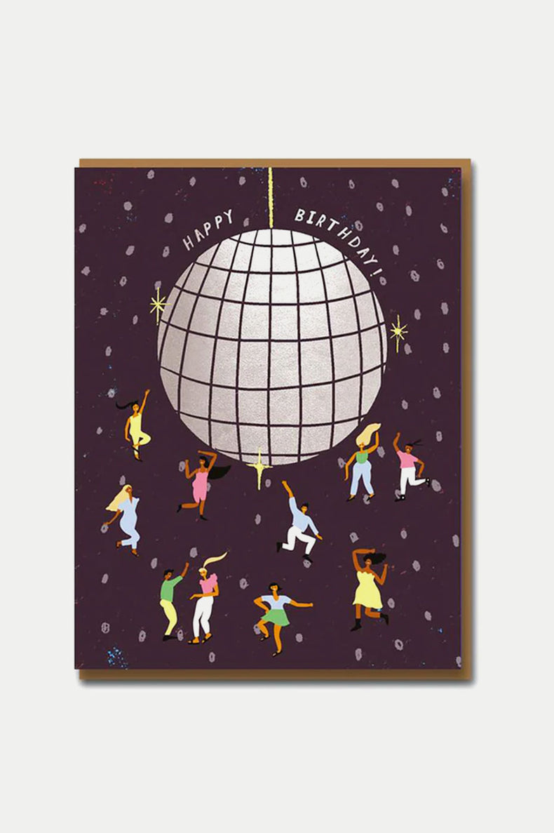 1973 Disco Ball Card 