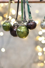 Mixed Colours Zia Baubles Large - Set of 6