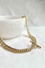 Gold Anna Curb Bracelet