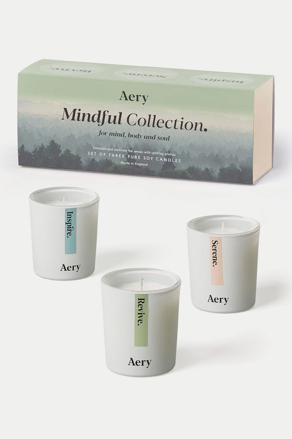 Mindful Gift Set of Three Candles