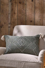 Moss Lamandi Recycled Rectangle Cushion Cover