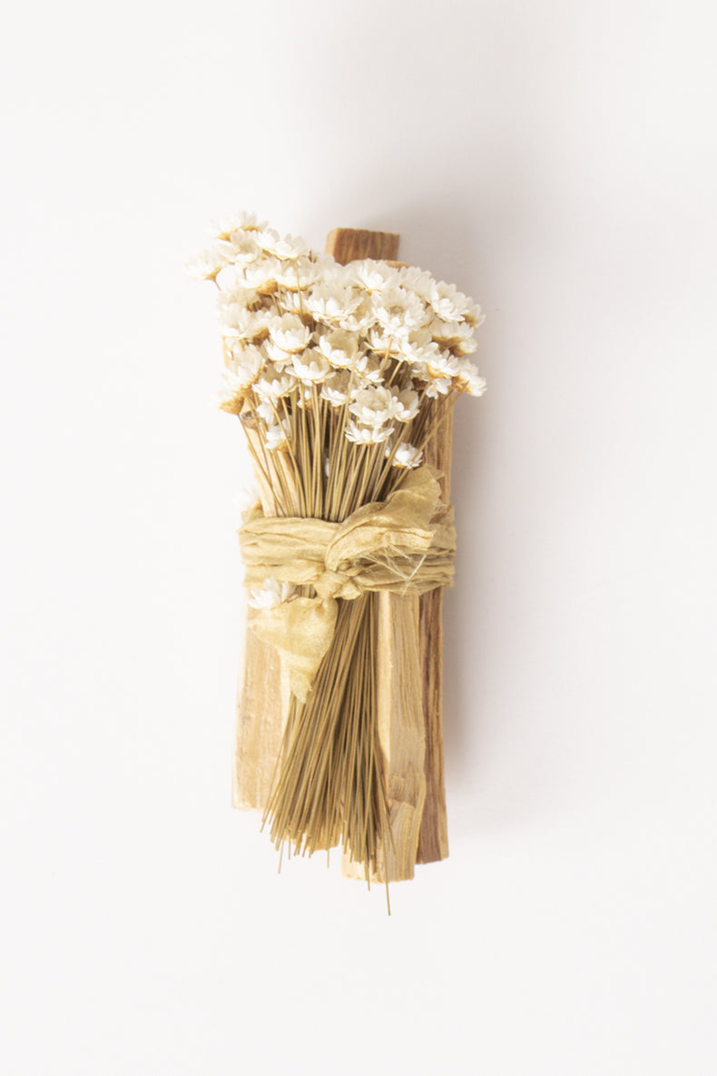 Palo Santo And Dried Flowers