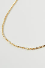 Gold Bailey Box Necklace