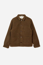 Brown Baptista Wool Worker Jacket