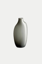 Grey Sacco Glass Vase