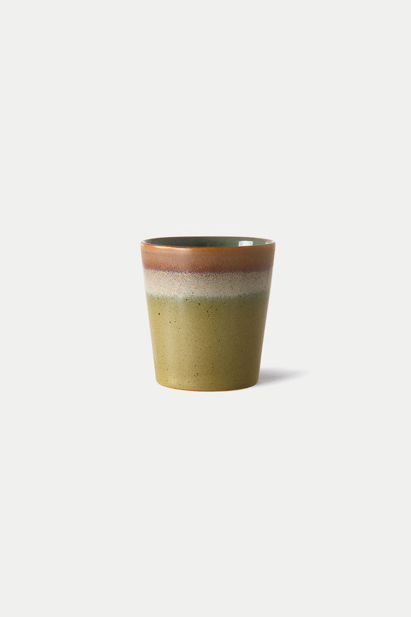 Peat 70's Ceramics Coffee Mug