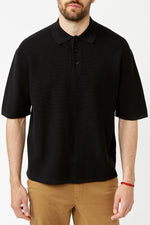 Leon Black Polo T-shirt