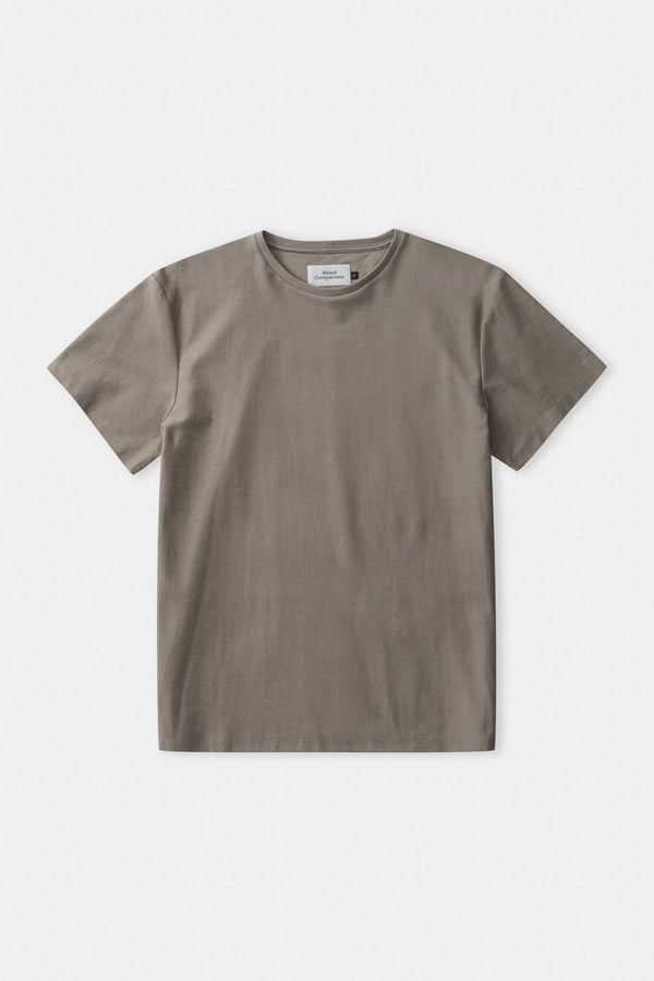 Dusty Olive Eco Loopback Alois  T-Shirt
