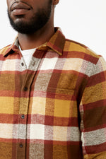 Brown Terracota Check Shirt
