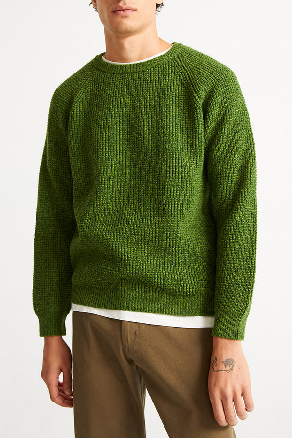 Green Anteros Knitted Sweater