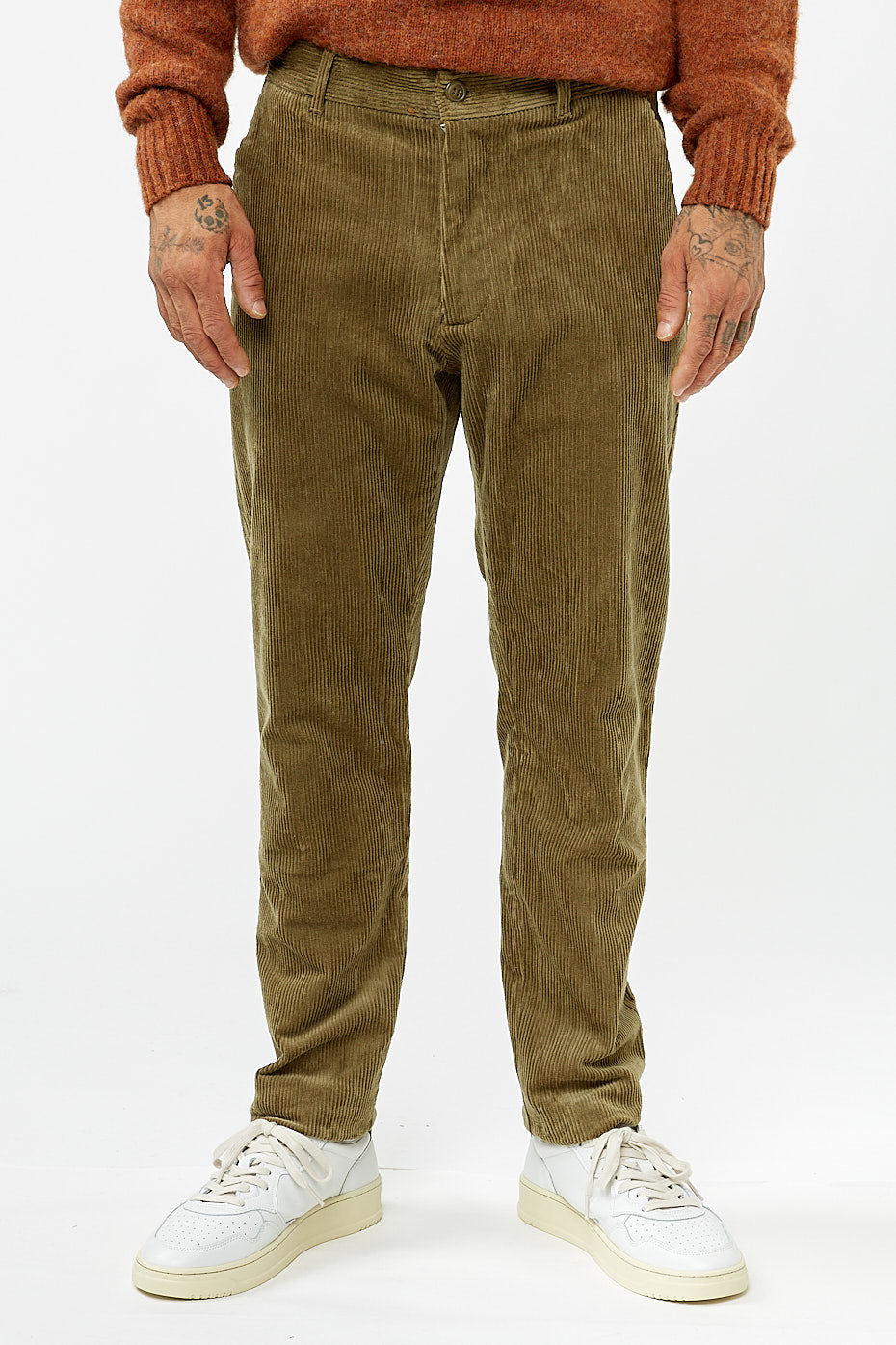 Covert Green Andy X Trousers