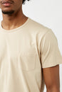 White Antique Garment Dyed T-Shirt