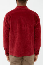 Mineral Red Corduroy Long Sleeve Shirt